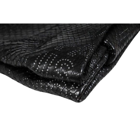 Louis Vuitton Python Perfore Lutece Shoulder Bag Black Silver Logo AW 2008 Y2k - Picture 15 of 16